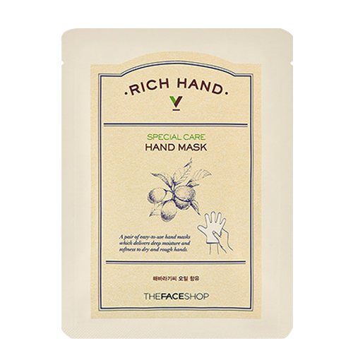 THE FACE SHOP RICH HAND V SPECIAL CARE HAND MASK