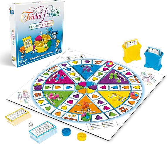 Trivial Pursuit Family
Edition (FAMILY
GAMES) (Licensed)