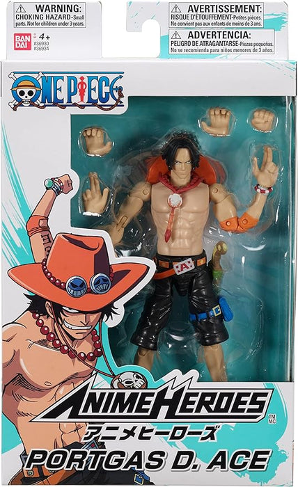 Anime Heroes - One Piece Portgas D Ace Figure (Licensed)