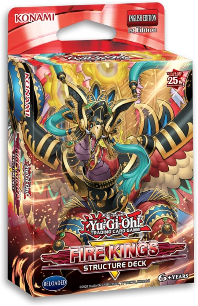Yu-Gi-Oh Fire King Deck Structure Revamped English