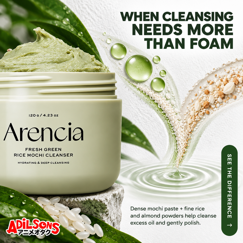 ARENCIA Fresh Green Rice Mochi Cleanser 120G — creative 02 of 20