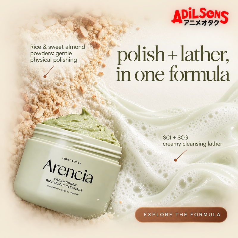 ARENCIA Fresh Green Rice Mochi Cleanser 120G — creative 05 of 20