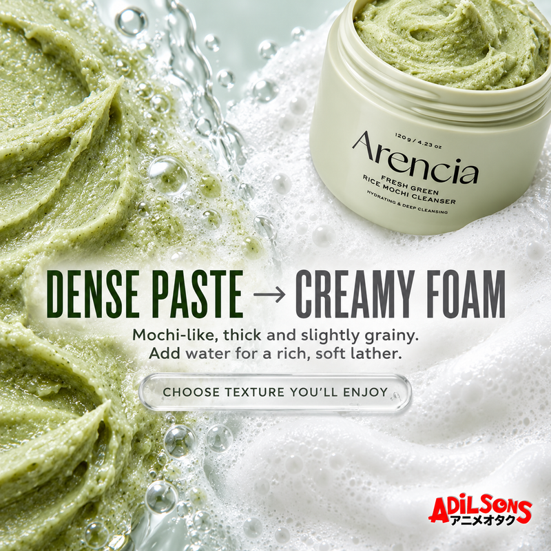 ARENCIA Fresh Green Rice Mochi Cleanser 120G — creative 09 of 20