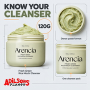 ARENCIA Fresh Green Rice Mochi Cleanser 120G — creative 10 of 20