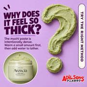 ARENCIA Fresh Green Rice Mochi Cleanser 120G — creative 12 of 20