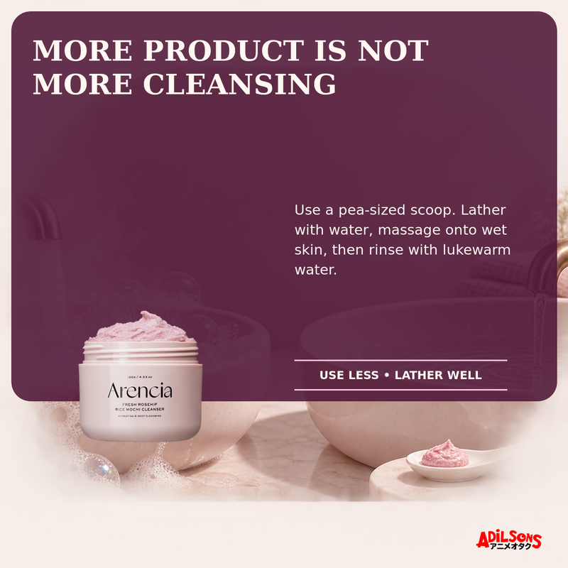 ARENCIA FRESH ROSEHIP RICE MOCHI CLEANSER 120G — creative 03 of 20