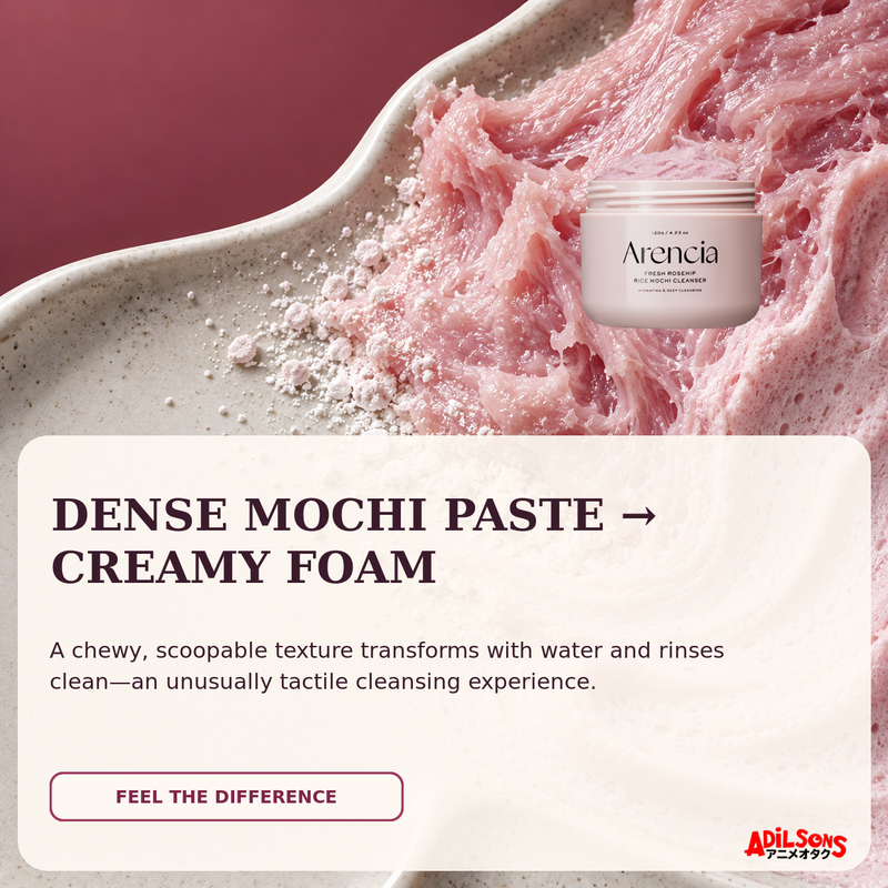 ARENCIA FRESH ROSEHIP RICE MOCHI CLEANSER 120G — creative 09 of 20
