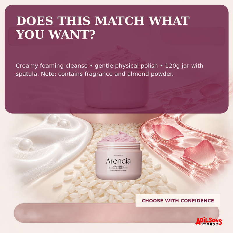ARENCIA FRESH ROSEHIP RICE MOCHI CLEANSER 120G — creative 20 of 20