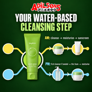 beplain Mung Bean pH-Balanced Cleansing Foam 80ml — creative 04