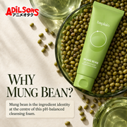 beplain Mung Bean pH-Balanced Cleansing Foam 80ml — creative 05