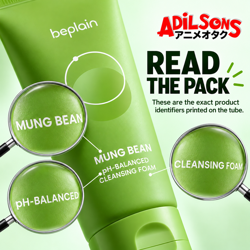 beplain Mung Bean pH-Balanced Cleansing Foam 80ml — creative 11