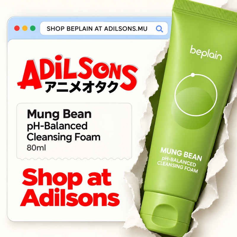 beplain Mung Bean pH-Balanced Cleansing Foam 80ml — creative 19