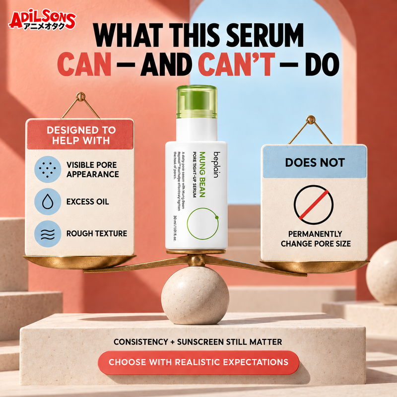 beplain Mung Bean Pore Tight-Up Serum 30ML - gallery creative 15