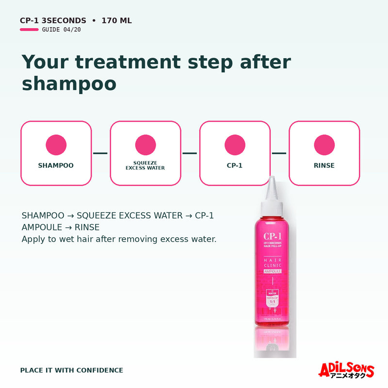 CP-1 3SECONDS HAIR FILL-UP AMPOULE 170ML — creative 04 of 20