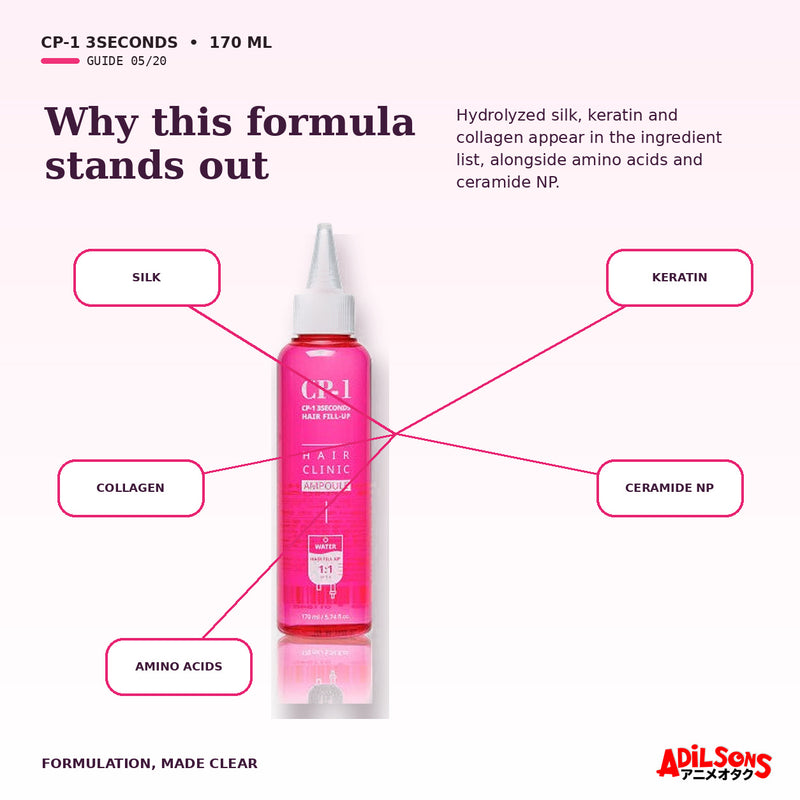 CP-1 3SECONDS HAIR FILL-UP AMPOULE 170ML — creative 05 of 20