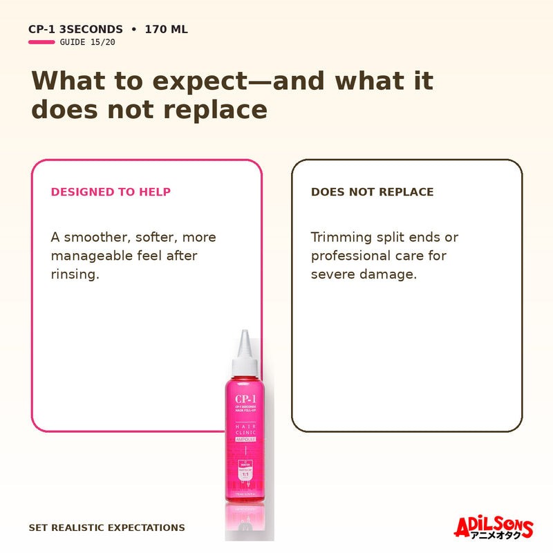 CP-1 3SECONDS HAIR FILL-UP AMPOULE 170ML — creative 15 of 20