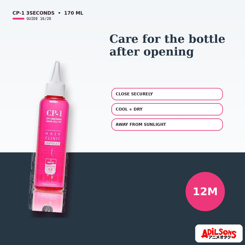 CP-1 3SECONDS HAIR FILL-UP AMPOULE 170ML — creative 16 of 20