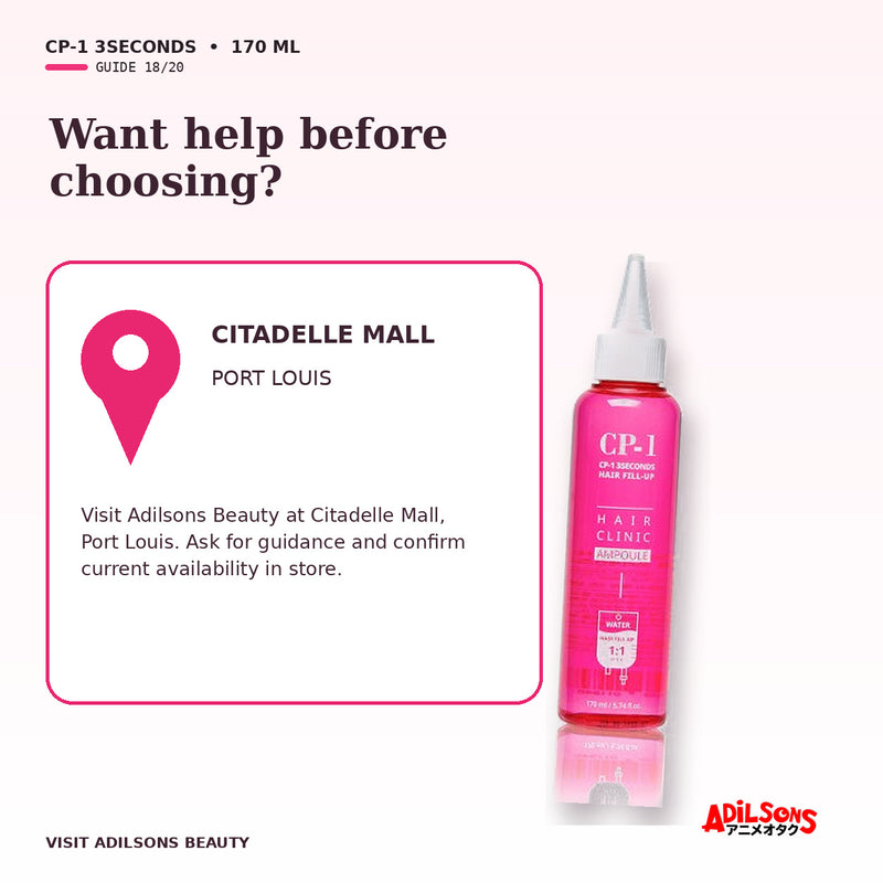 CP-1 3SECONDS HAIR FILL-UP AMPOULE 170ML — creative 18 of 20
