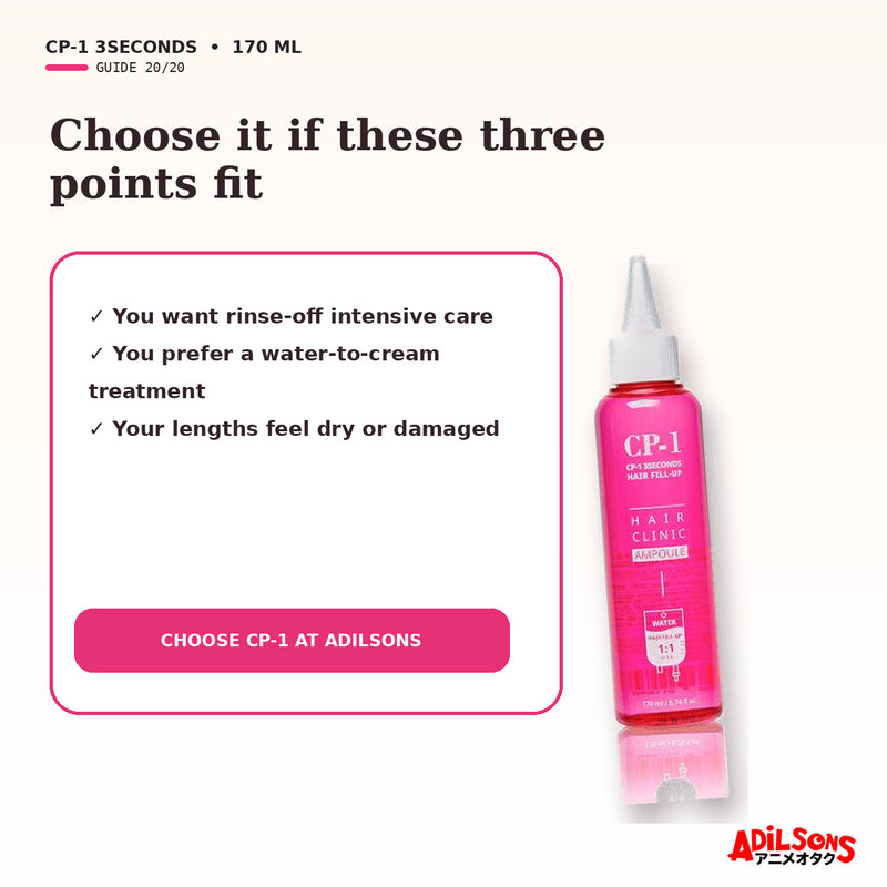 CP-1 3SECONDS HAIR FILL-UP AMPOULE 170ML — creative 20 of 20