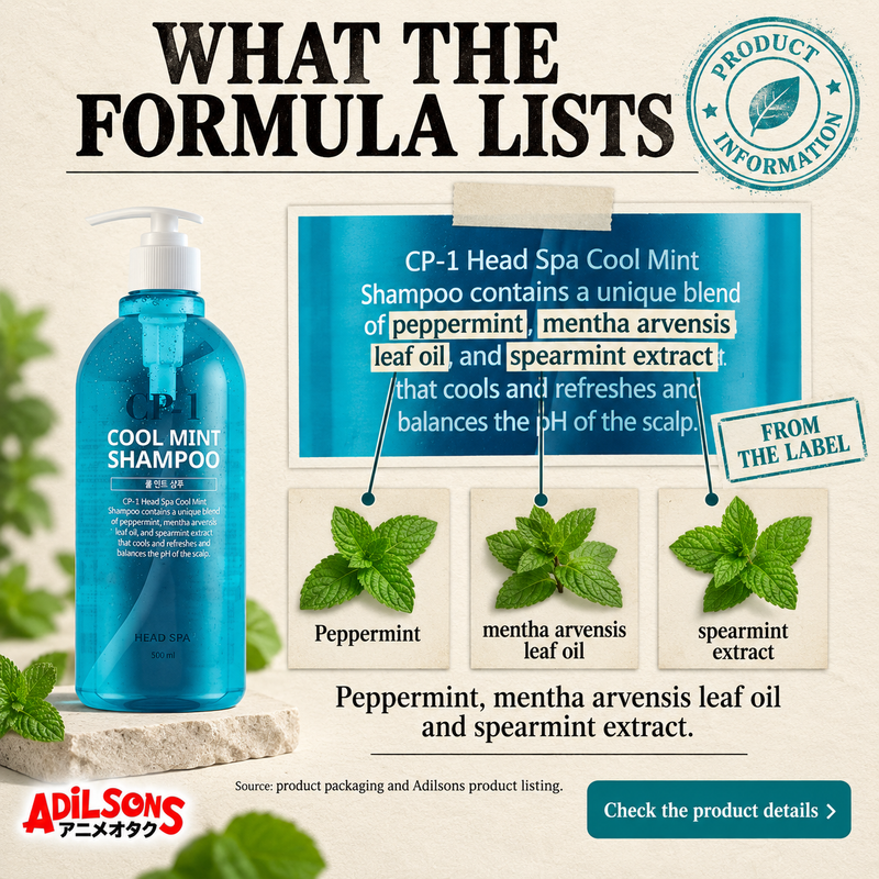 CP-1 HEAD SPA COOL MINT SHAMPOO 500ML — creative 11 of 20