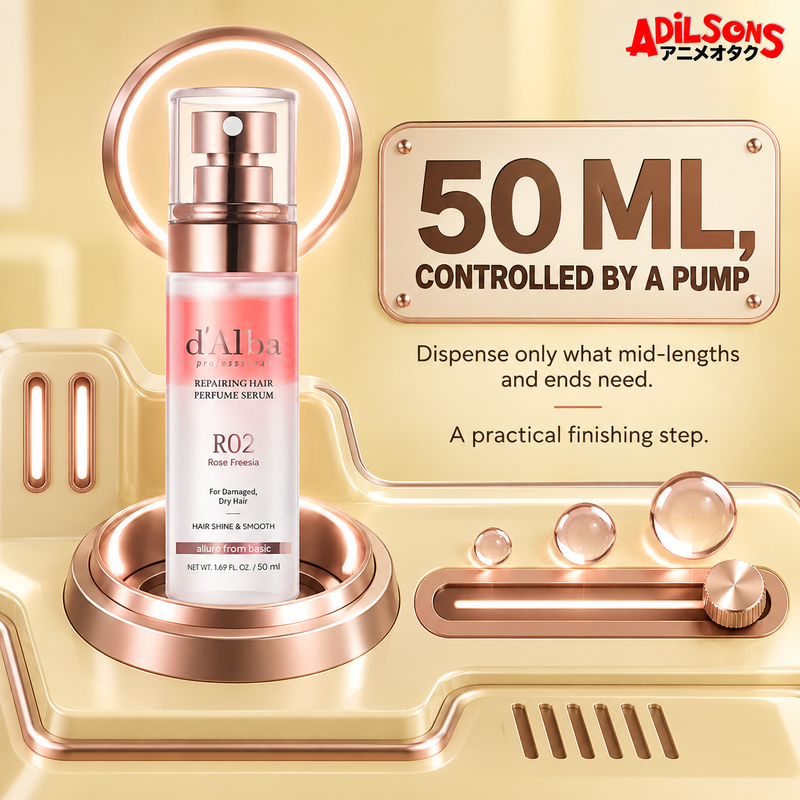 d'Alba Professional Repairing Hair Perfume Serum 50ML - gallery creative 17