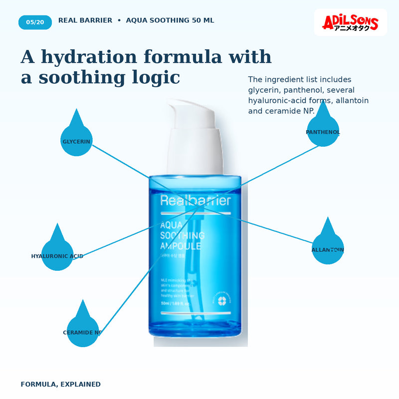 REAL BARRIER AQUA SOOTHING AMPOULE 50ML — creative 05 of 20