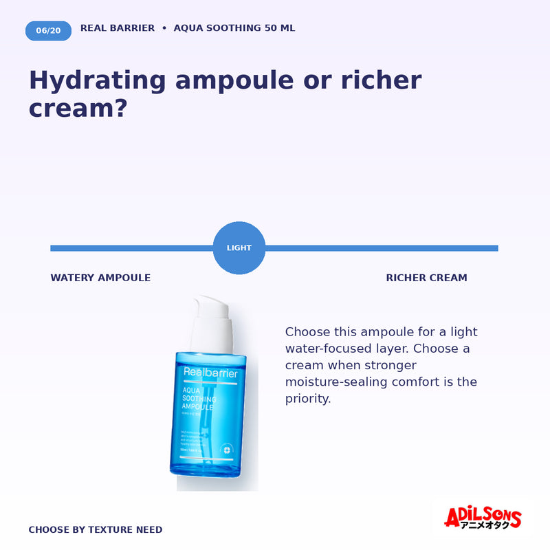 REAL BARRIER AQUA SOOTHING AMPOULE 50ML — creative 06 of 20