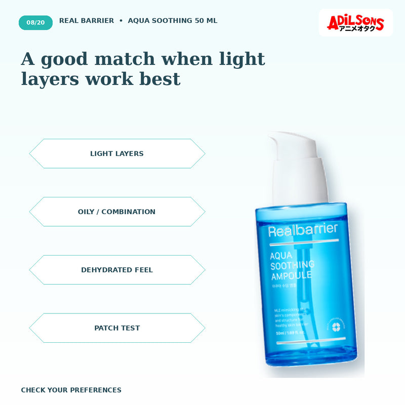 REAL BARRIER AQUA SOOTHING AMPOULE 50ML — creative 08 of 20