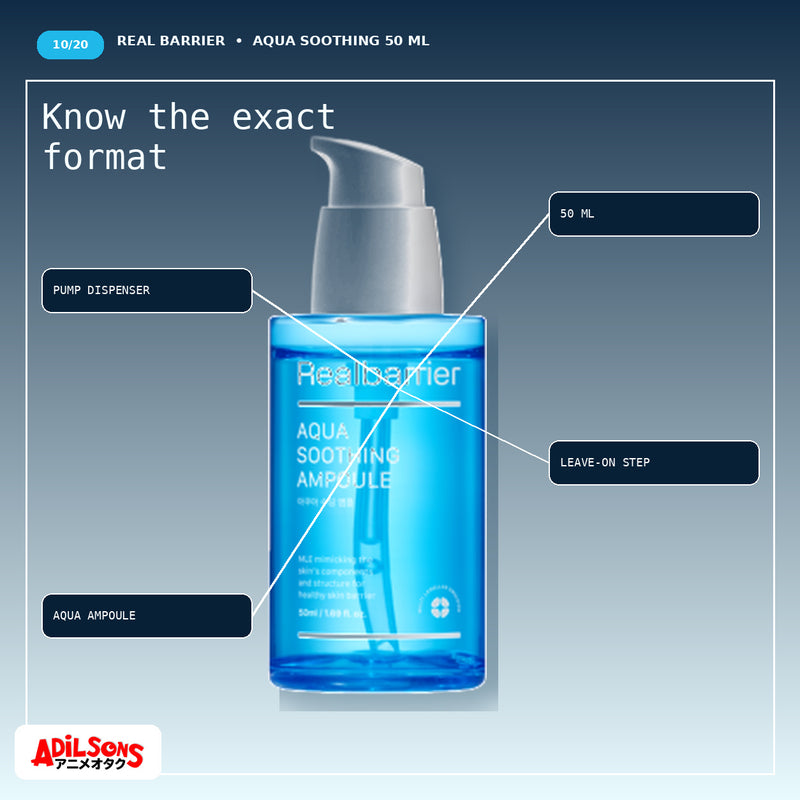 REAL BARRIER AQUA SOOTHING AMPOULE 50ML — creative 10 of 20