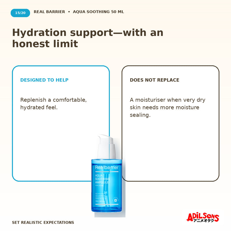 REAL BARRIER AQUA SOOTHING AMPOULE 50ML — creative 15 of 20