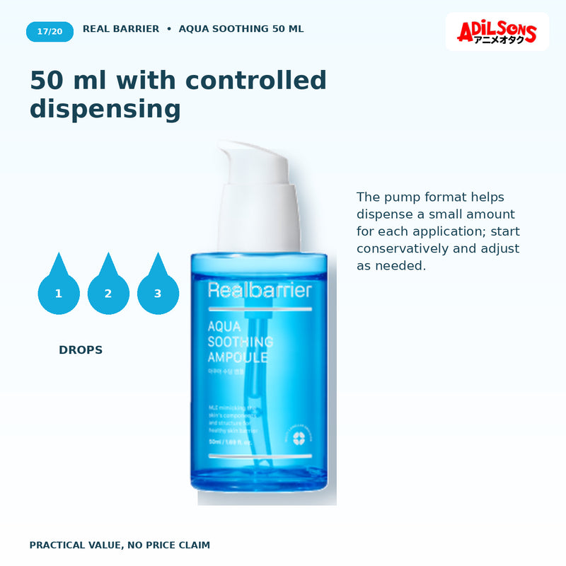 REAL BARRIER AQUA SOOTHING AMPOULE 50ML — creative 17 of 20