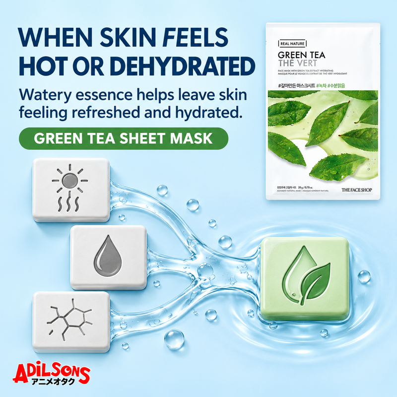 THE FACE SHOP Green Tea Mask creative 2 of 20
