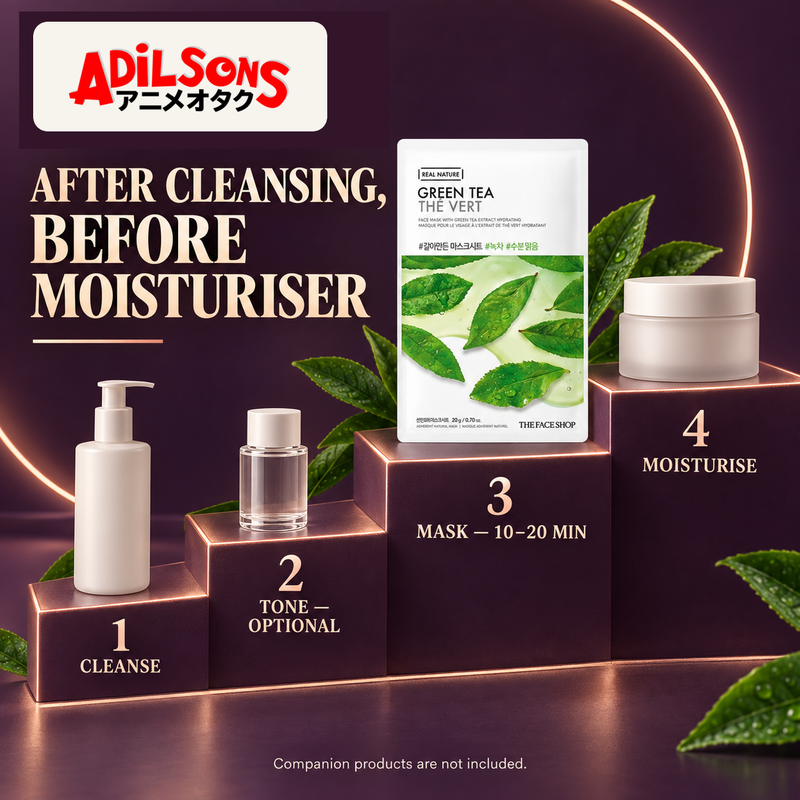 THE FACE SHOP Green Tea Mask creative 4 of 20