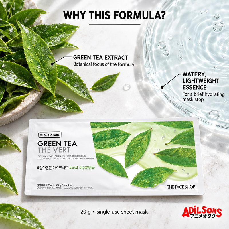 THE FACE SHOP Green Tea Mask creative 5 of 20