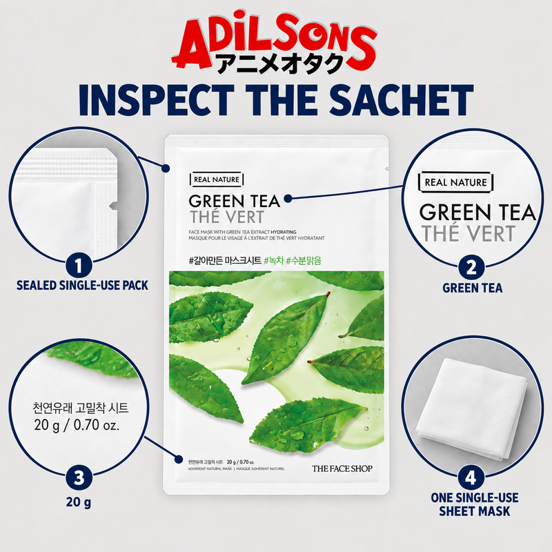THE FACE SHOP Green Tea Mask creative 10 of 20