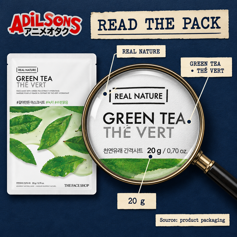 THE FACE SHOP Green Tea Mask creative 11 of 20