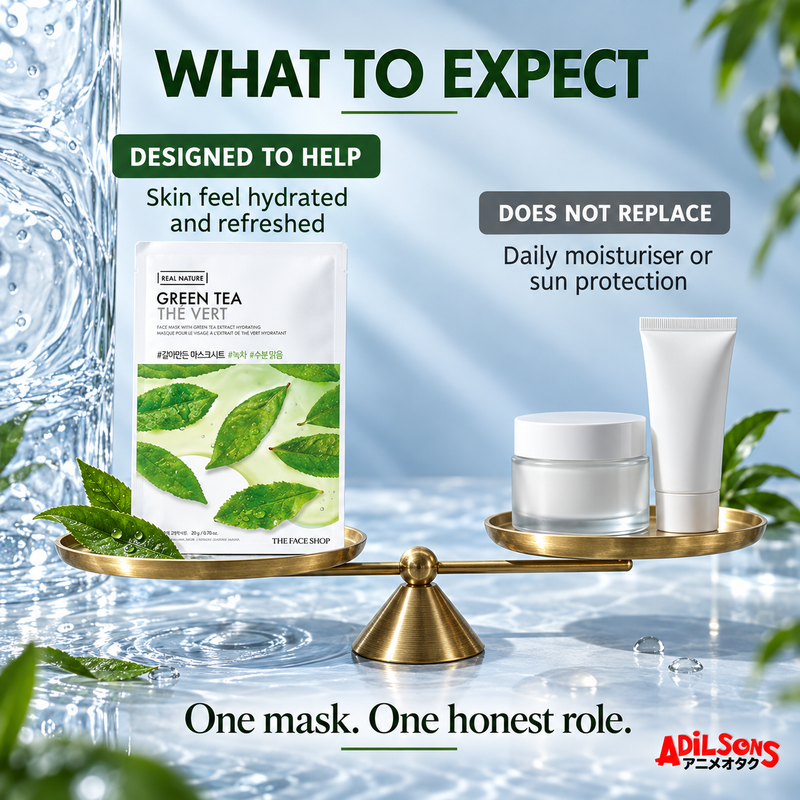 THE FACE SHOP Green Tea Mask creative 15 of 20