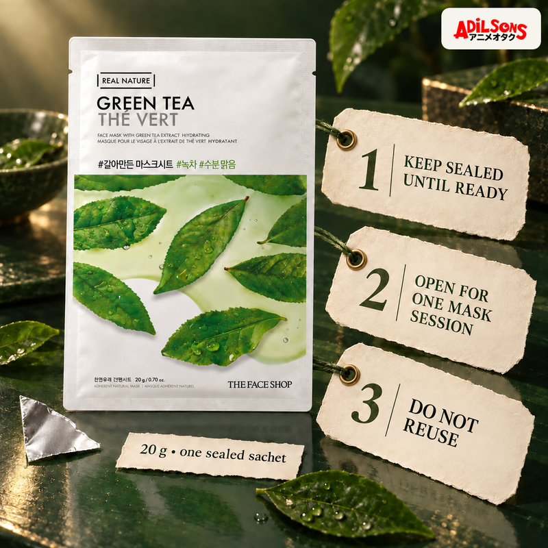 THE FACE SHOP Green Tea Mask creative 16 of 20