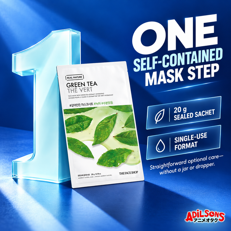 THE FACE SHOP Green Tea Mask creative 17 of 20