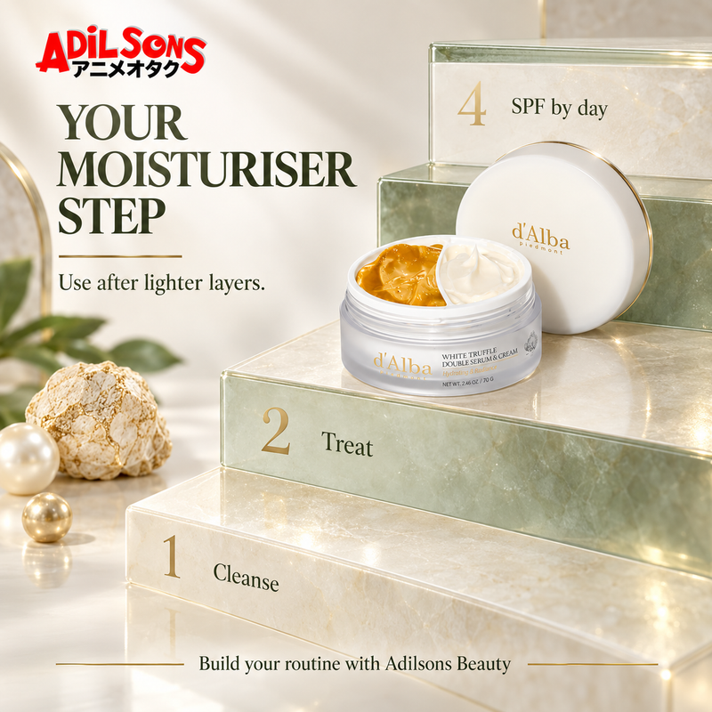 d'Alba White Truffle Double Serum and Cream creative 04 of 20