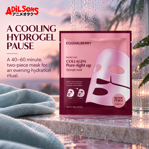 EQQUALBERRY COLLAGEN PORE-TIGHT UP HYDROGEL MASK 30G — creative 1 of 20