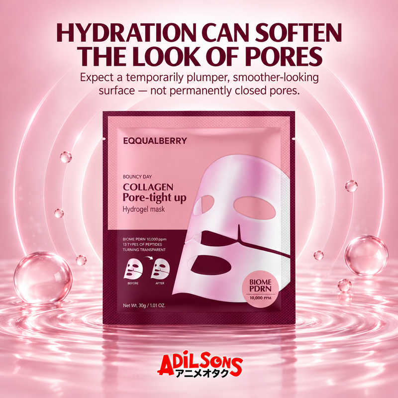 EQQUALBERRY COLLAGEN PORE-TIGHT UP HYDROGEL MASK 30G — creative 2 of 20