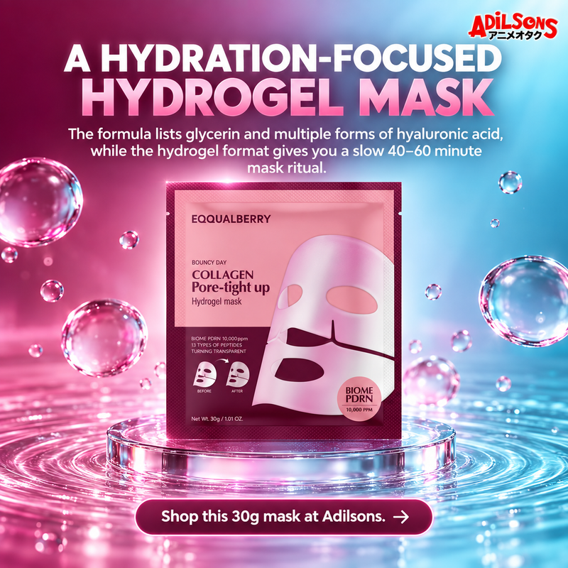 EQQUALBERRY COLLAGEN PORE-TIGHT UP HYDROGEL MASK 30G — creative 7 of 20