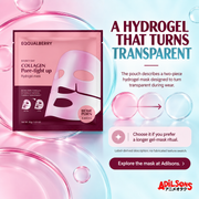 EQQUALBERRY COLLAGEN PORE-TIGHT UP HYDROGEL MASK 30G — creative 9 of 20