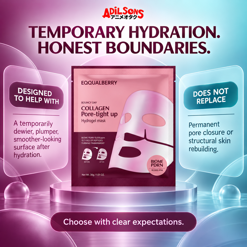 EQQUALBERRY COLLAGEN PORE-TIGHT UP HYDROGEL MASK 30G — creative 15 of 20