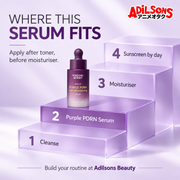 EQQUALBERRY Purple PDRN Pore Minimizing Serum 30ml creative 04
