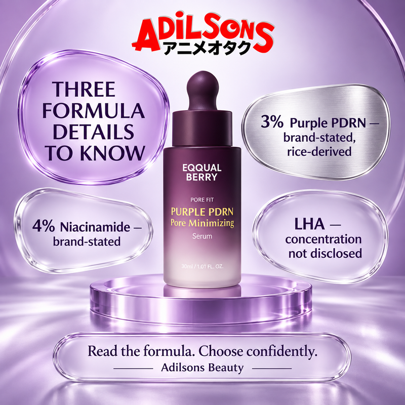 EQQUALBERRY Purple PDRN Pore Minimizing Serum 30ml creative 05