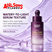 EQQUALBERRY Purple PDRN Pore Minimizing Serum 30ml creative 09