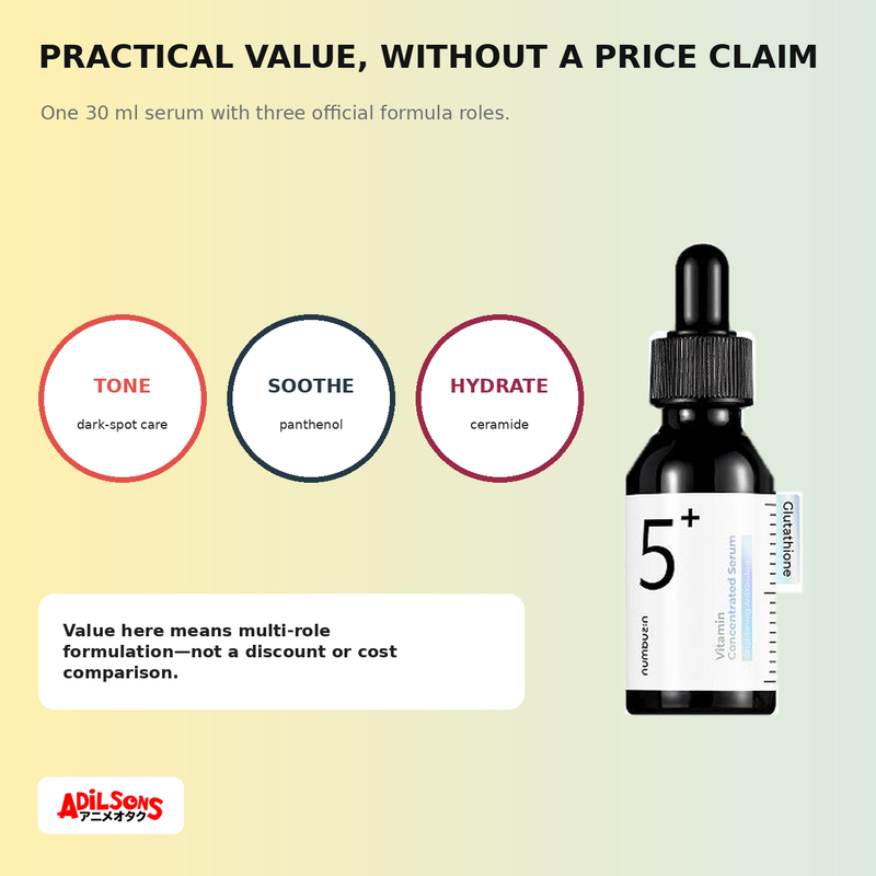 Numbuzin No.5 Vitamin Concentrated Serum 30ml creative 17