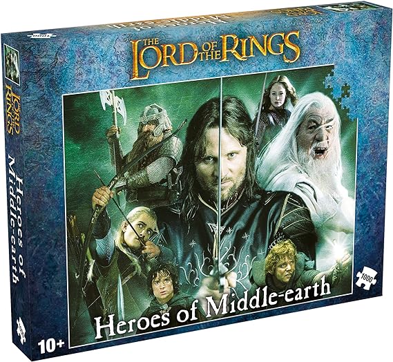 Lord of the Rings Heroes of Middle Earth Jigsaw Puzzle -1000pcs (Licensed)